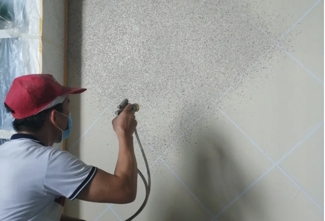 想要仿石漆噴涂均勻？噴槍的調(diào)節(jié)很重要！